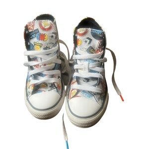 Youth high top converse 13c